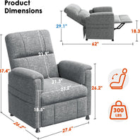 BAYCLARA Power Recliner Chair